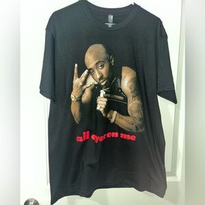2Pac All Eyez on me Graphic Tee with Iconic Design NWOT